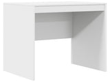 Desk with Drawer with Shelf with Storage 2 pcs White 3337345