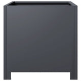 Garden Planter Anthracite 40x40x40 cm Steel 851203