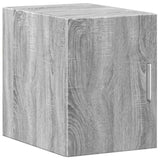 Slim Storage Cabinet Grey Sonoma 30x42.5x225 cm Engineered Wood 3281271