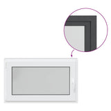 Basement Window "RISOR" 100x60 cm Tilt&Turn DIN Left Anthracite 4108452
