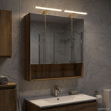 Bathroom Mirror Cabinet Artisian Oak 60 x 14.5 x 70 cm 889198