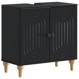 Bathroom Sink Cabinet ALKMAAR Black 59.5 x 31.5x 59 cm 896126