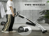 Foldable Stepper Machine with 12-Level Hydraulic Resistance, Step Machine Exerciser with LCD Monitor T3398P376848