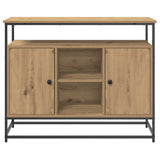 Sideboard Artisan Oak 100 x 35 x 80 cm Engineered Wood 862977