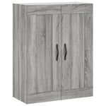 Highboard Grey Sonoma 69.5x34x180 cm Engineered Wood 3199911