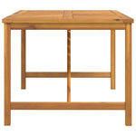 Garden Dining Table 150x90x74 cm Solid Wood Acacia 362241