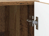 Bedside Table Old Wood 43 x 34.5 x 47 cm Engineered Wood 895271