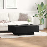 Coffee Table Black Oak 90 x 60 x 31 cm Engineered Wood 862634