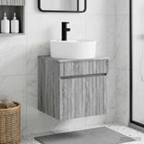 Wall-mounted Sink Vanity Grey Sonoma 49 x 44.5 x 65 cm 890598