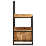 Valet Stand with Drawer Brown 40 x 40 x 90 cm Solid Mango Wood 4015985