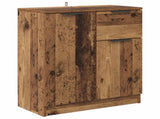 Sideboard with Drawer Old Wood 60 x 30 x 70 cm Engineered Wood 880773
