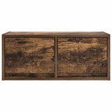 TV Cabinets 2 pcs Smoked Oak 60x31x25.5 cm Engineered Wood 861499