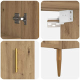 Highboard Artisan Oak 69.5 x 34 x 180 cm Engineered Wood 3415837