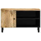 TV Cabinet 80x31x46 cm Solid Wood Mango 356906