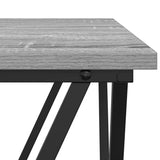 Coffee Table 3 pcs Grey Sonoma Engineered Wood and Steel 868282