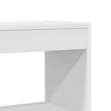 Book Cabinet White 100 x 30 x 198 cm Engineered Wood 3333924