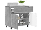 Bathroom Vanity Unit Grey Sonoma 60 x 35 x 80 cm 889421