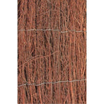 ZNTS Nature 2 pcs Garden Screens Heather 1x5 m 1 cm Thick 276933