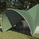 Teepee Tent 5-Person Green and Grey 415 x 415 x 247 cm 42004011