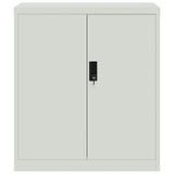 File Cabinet Light Grey 79x40x90 cm Steel 339733