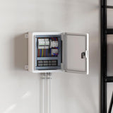 Control Cabinet Grey 37 x 16.5 x 35 cm ABS Plastic 4106496