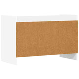 TV Cabinet 71.5 x 33 x 47 cm White Engineered Wood 8011147