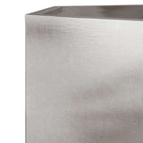 Garden Planter 2 pcs Hexagon 46x40x45 cm Stainless Steel 851117