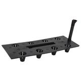 Raised Garden Bed Anthracite 60x25x46 cm PP Rattan 152208