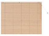 Venetian Blind Oak Look 150 x 160 cm 35 mm Solid Paulownia Wood 42015351