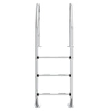 Pool Ladder 54x38x158 cm 304 Stainless Steel 93461