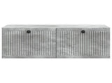 Wall-Mounted TV Cabinet Concrete Grey 78.5 x 41 x 30 cm 898008