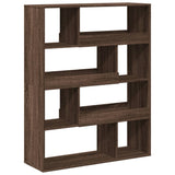 Room Divider Brown Oak 100x33x125.5 cm Engineered Wood 3309489