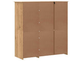 Wardrobe PANAMA Honey 131.5 x 50 x 185 cm Solid Pine Wood 42042133
