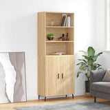 Highboard Sonoma Oak 69.5x34x180 cm Engineered Wood 3189272