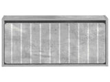 Wall-Mounted Shoe Cabinet ZWOLLE 71 x 17 x 43 cm Concrete Grey 896408