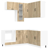 Kitchen Unit KALMAR 8 pcs Sonoma Oak Engineered Wood 3438383