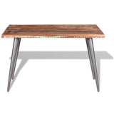 Dining Table Solid Reclaimed Wood 120x60x76 cm 244242