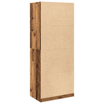 Wardrobe Old Wood 80x50x200 cm Engineered Wood 3307763