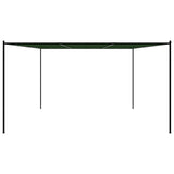 Gazebo 4 x 3.98 x 2.67 m Green Polyester and Steel 42030533