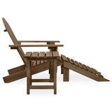 Garden Chair Brown Solid fir wood Large Detachable 315931