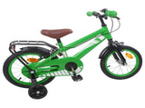Kids Bike 12 Inches for 2-4 Years Old Green 42009364
