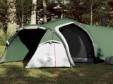 Camping Tent Tunnel 3-Person Green Waterproof 94390