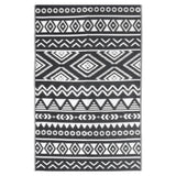 Outdoor Rug ARAKIL Black 190x290 cm PP 316980