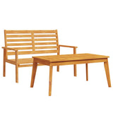 Garden Set Solid Wood Acacia 366380