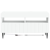 LED TV Cabinet White Engineered Wood 896555