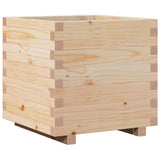 Garden Planter 50x50x49.5 cm Solid Wood Pine 847353