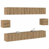 TV Cabinet Set Wall-mounted 6 pcs Artisan old 100 x 30 x 30 cm 3393440