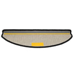 Stair Mats 15 pcs 65x21x4 cm Black Half Round Large 133901
