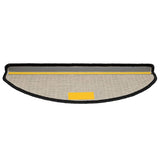 Stair Mats 15 pcs 65x21x4 cm Black Half Round Large 133901