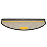 Stair Mats 15 pcs 65x21x4 cm Black Half Round Large 133901